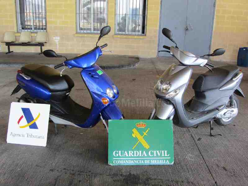 La Guardia Civil recupera en Melilla cuatro vehículos robados en Málaga, Francia e Italia
