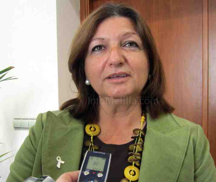 La presidenta de AFAL, María Dolores Arjonilla