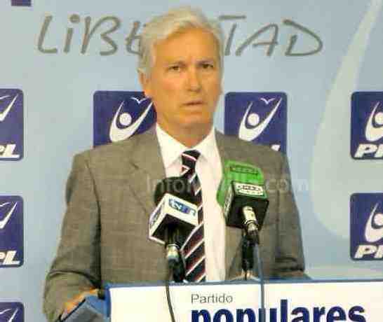 Julio Liarte, portavoz de PPL