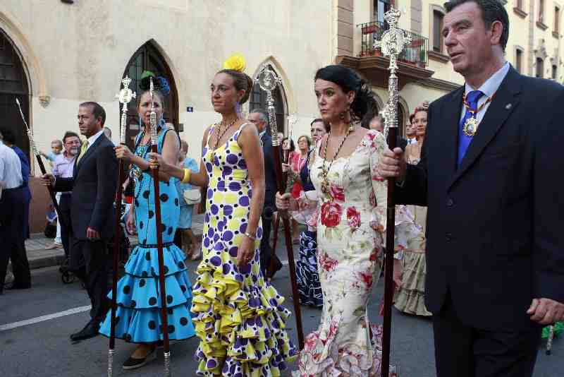 La Patrona de Melilla procesionó por las calles de su ciudad