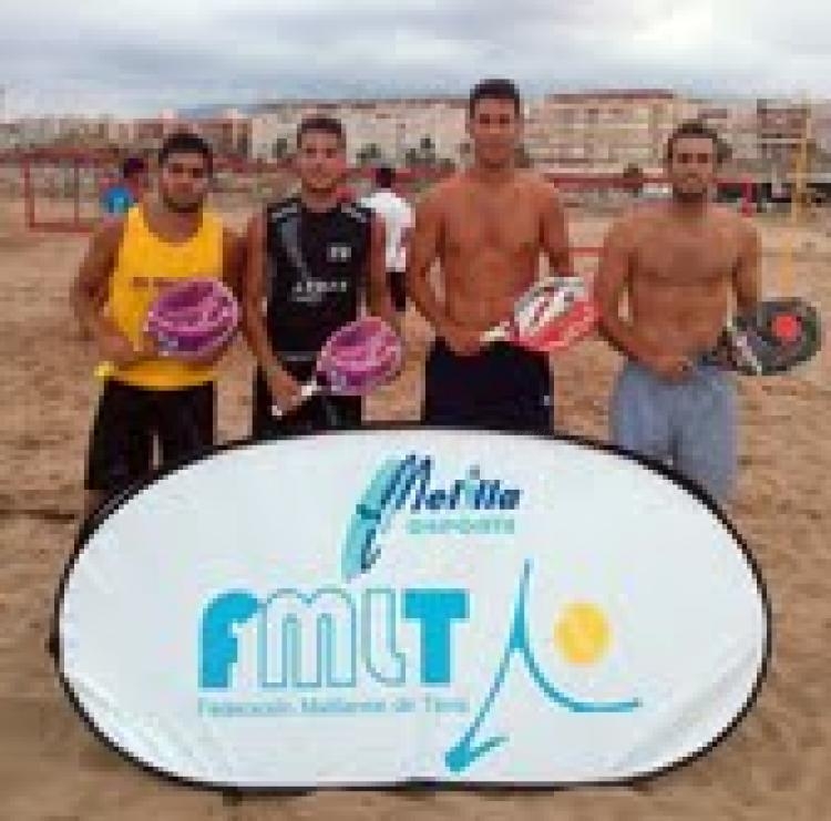 Tenis PLaya: Carlos Gamez - Javier Mizzi y Belén Calero – Ana Torres indiscutibles Campeones de Dobles