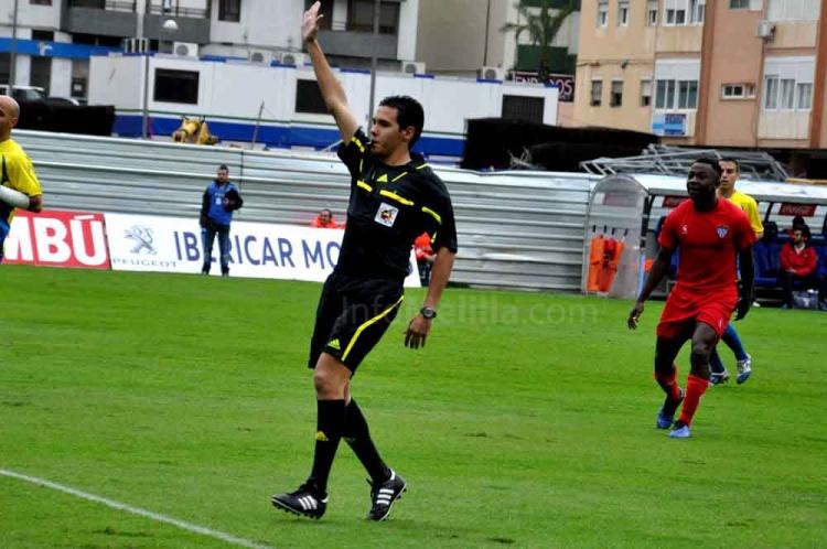 Hernández Maeso, colegiado del encuentro Melilla-Almería