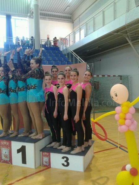 Gimnasia Rítmica: Éxito melillense en el Torneo de Vera con un oro y dos bronces