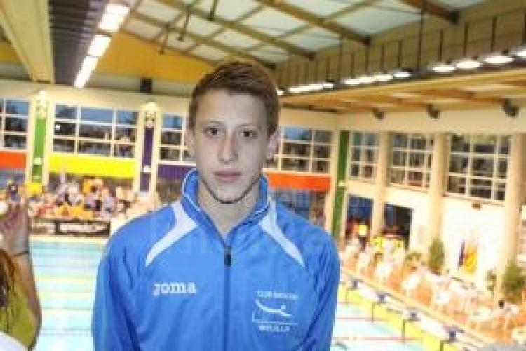 El nadador Fernando Nicasio