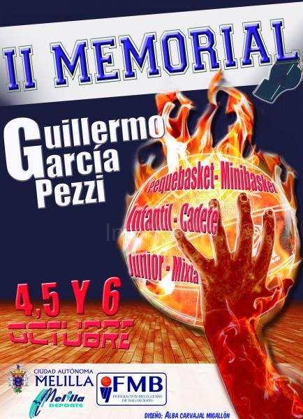 Cartel anunciador de dicho evento deportivo baloncestístico