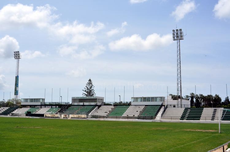 Estadio del Atlético Sanluqueño, escenario del partido de este domingo