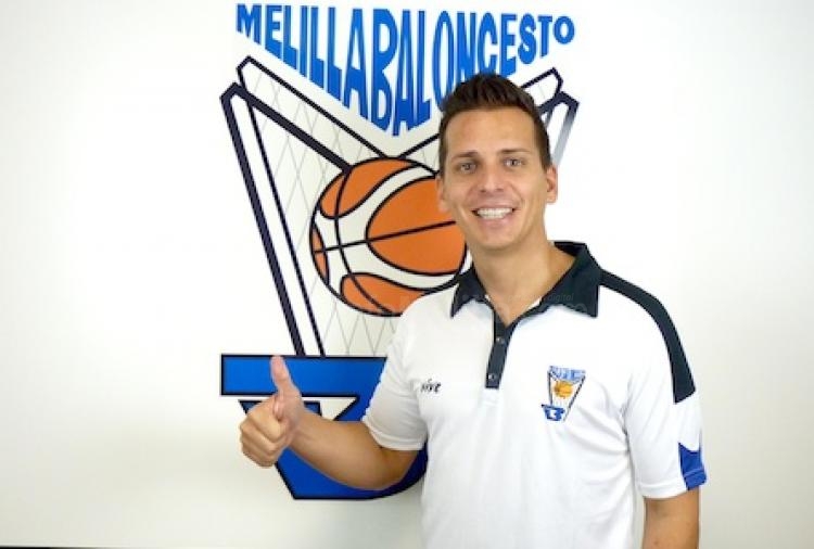 Rubén Perelló, segundo de a bordo de Melilla Baloncesto
