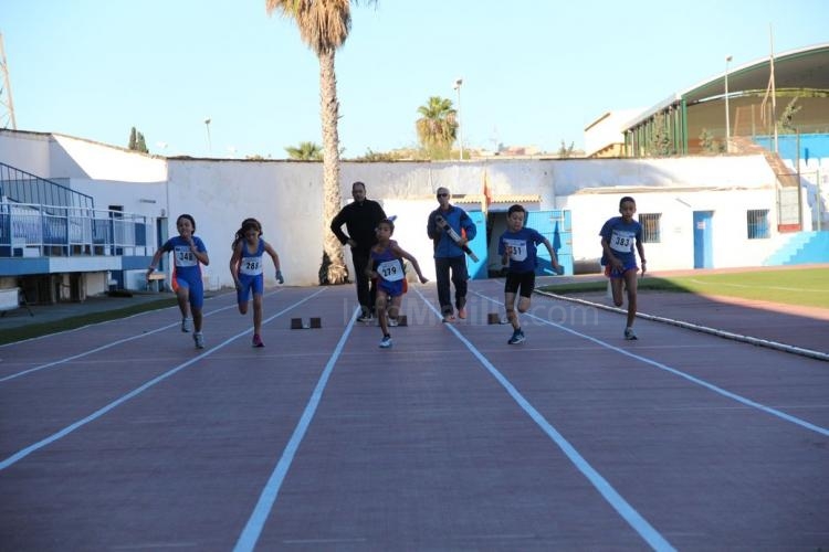 Atletismo Base: Un total de 40 participantes en las 1ª Jornadas de Pista