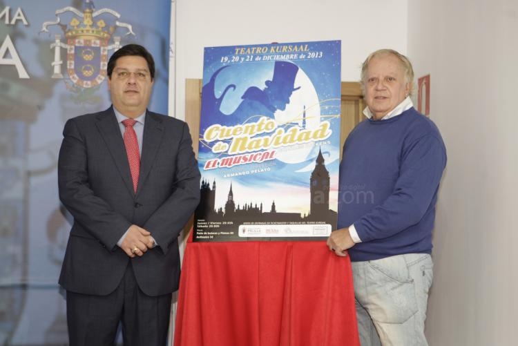 Díaz y Pelayo han presentado la nueva obra de teatro