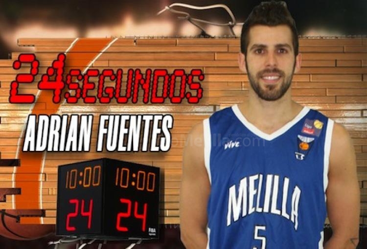 Adrian Fuentes, base de Melilla Baloncesto