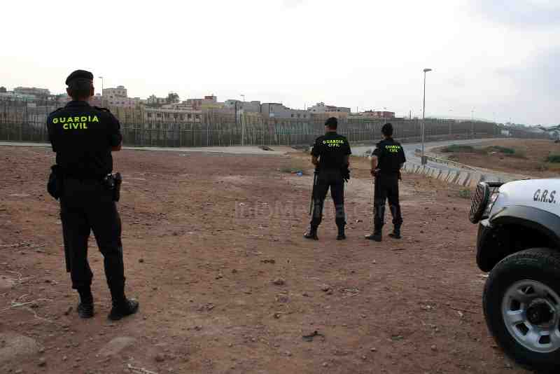 La frontera de Melilla se refuerza con un segundo grupo GRS de Guardia Civil