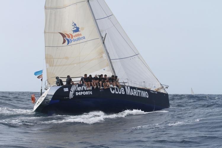 El "Melilla Deporte" en plena competición