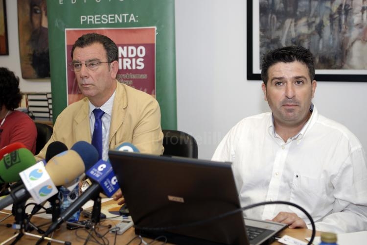 Miranda y Montero durante la presentación del programa