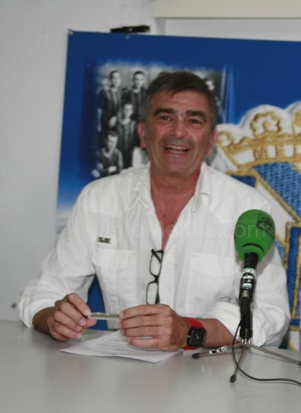 Cristóbal Sánchez,presidente de la UD Melilla