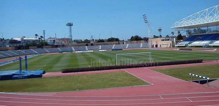 El precioso estadio "Bahía Sur" escenario para este domingo del San Fernando-UD Melilla