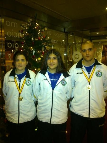 Tiro Campeonato de España junior. Carlos Madolell y Virginia Rico, Campeones en Madrid
