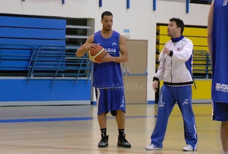 Scott, novedad en la vuelta a los entrenamientos del Melilla Baloncesto