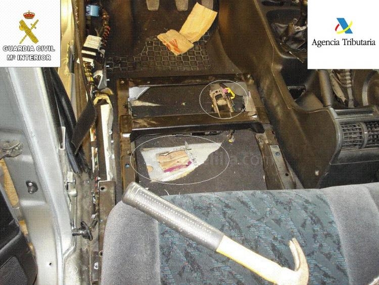 Más de 126 kilos de droga intervenidos y cinco detenidos durante la última semana en el puerto de Melilla