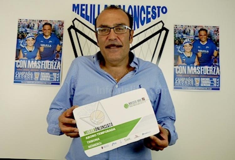 Jaime Auday, presidente de Melilla Baloncesto