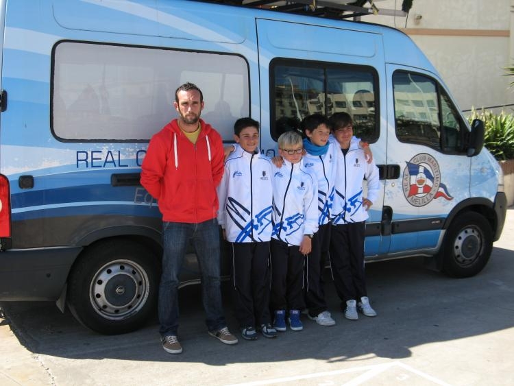 Nuestros representantes de la clase "optimist"