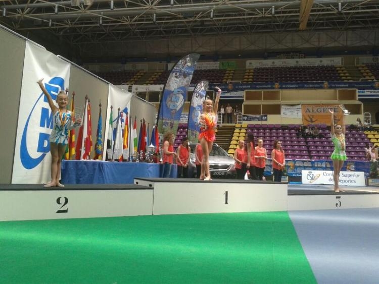 Gimnasia Rítmica (Campeonatos de España): Mireia Gutierrez la primera melillense en lograr medalla