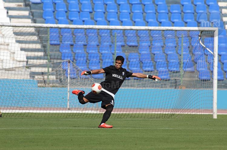 Nada pudo hacer Munir por detener e llanzamiento del penalti efectuado por Pallarés