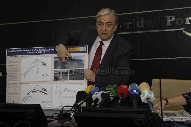 El Puerto de Melilla invierte 227.000 euros para rehabilitar la dársena pesquera