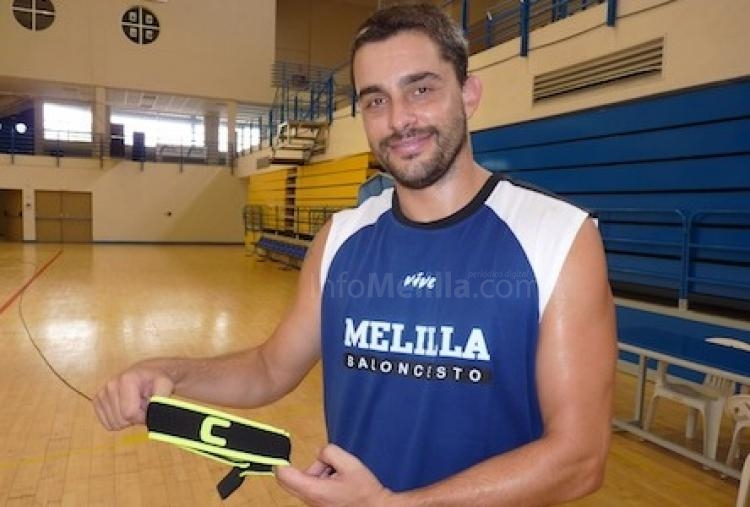 El nuevo capitán de Melilla Baloncesto, Joan Riera