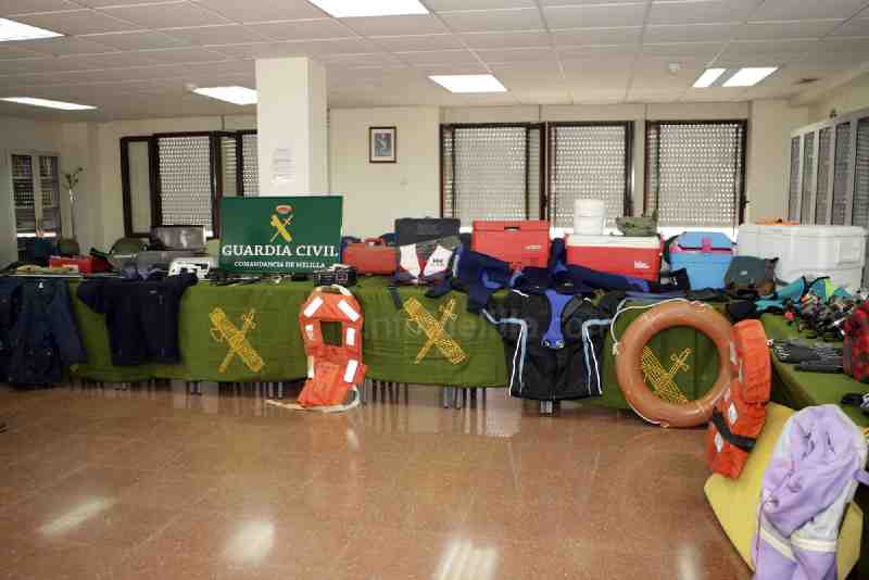 La Guardia Civil recupera numerosos enseres procedentes de robos perpetrados en el interior de embarcaciones