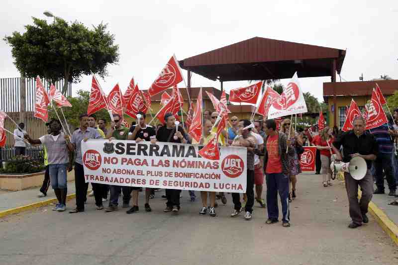 Los vigilantes del CETI volverán a protestar mañana