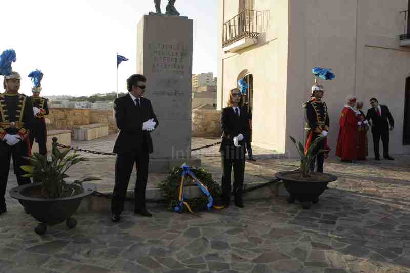 Melilla celebra sus 516 años de españolidad con un novedoso acto en la Plaza de Armas