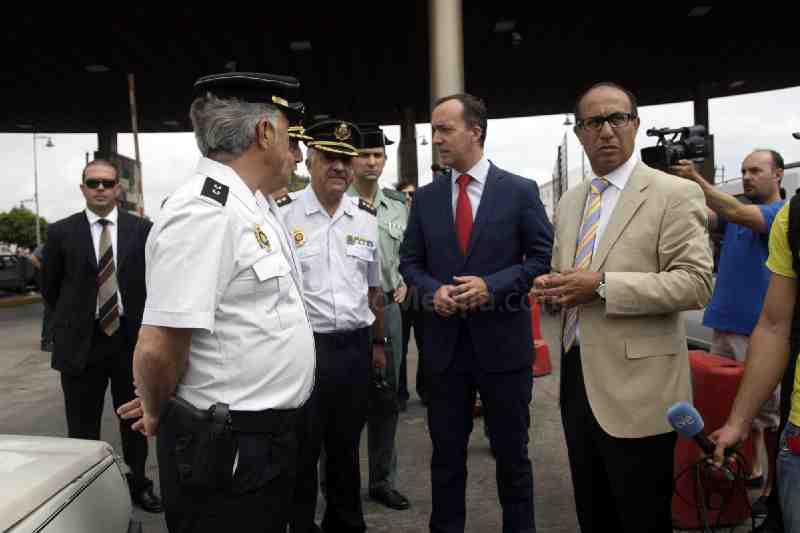 Interior mejorará la seguridad y fluidez de la frontera de Melilla