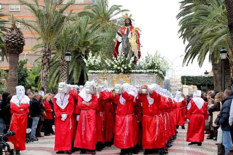 La Pasión dará comienzo en Melilla con la procesión de la Pollinica