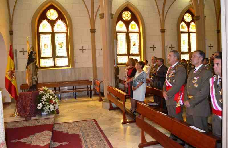 El Cuerpo de Intendencia celebra la Festividad de Santa Teresa de Jesús