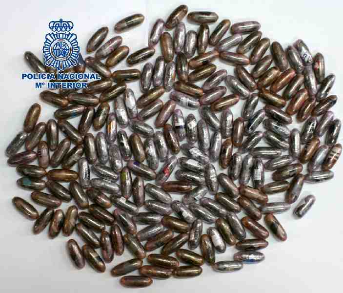Detenida una persona en Melilla que había ingerido 130 bellotas de hachís