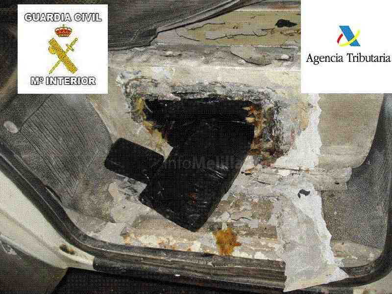 La Guardia Civil interviene 140 kilos de droga en 3 días en el puerto de Melilla