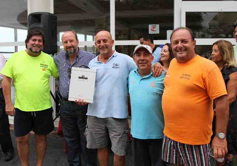 La paella de Jesús Quesada, ganadora del concurso organizado por el Club Marítimo