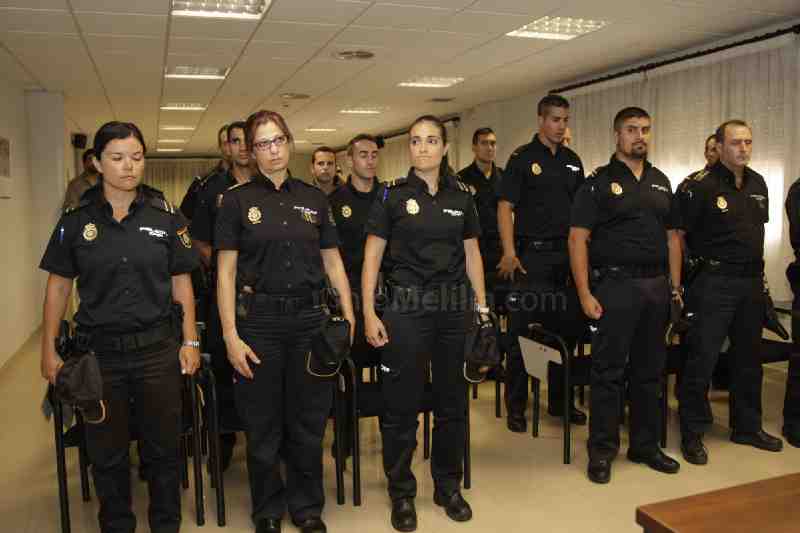 18 Agentes en prácticas realizan su periodo formativo en la Jefatura de Melilla