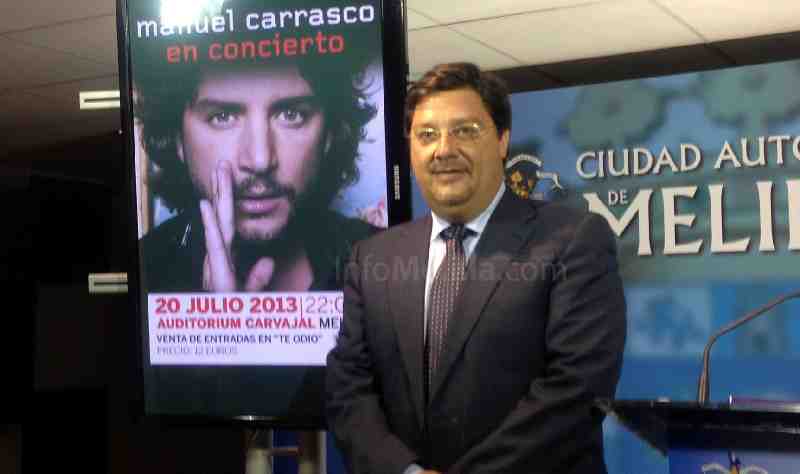 Manu Carrasco ofrecerá el primer concierto del verano de Melilla