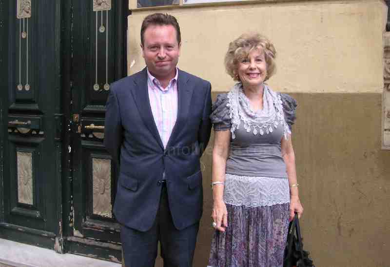 Juan Carlos Heredia junto a Carmen Carrasco