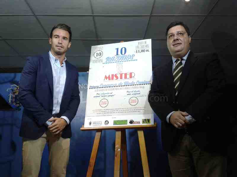 Alfonso Rodríguez junto a Francisco Díaz presentando el programa