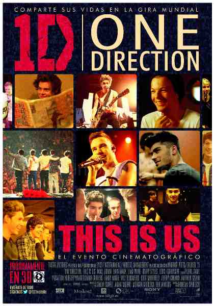 Evento Melilla Fan logra que la película de 'One Direction' sea proyectada en la ciudad el día 6 de septiembre
