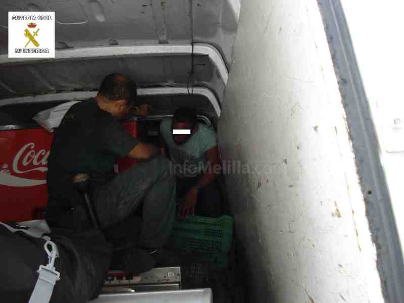 Ascienden a 105 los inmigrantes localizados ocultos en camiones durante la segunda jornada de la 'Operación Feriante'