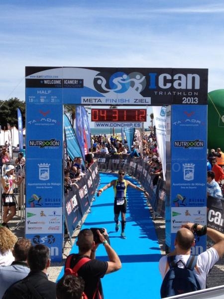 Ota imágen de Mara corriendo en Málaga