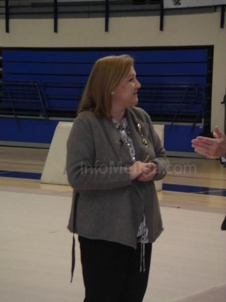 María Jesús Conca presidenta de la Federación Melillense de Gimnasia Rítmica