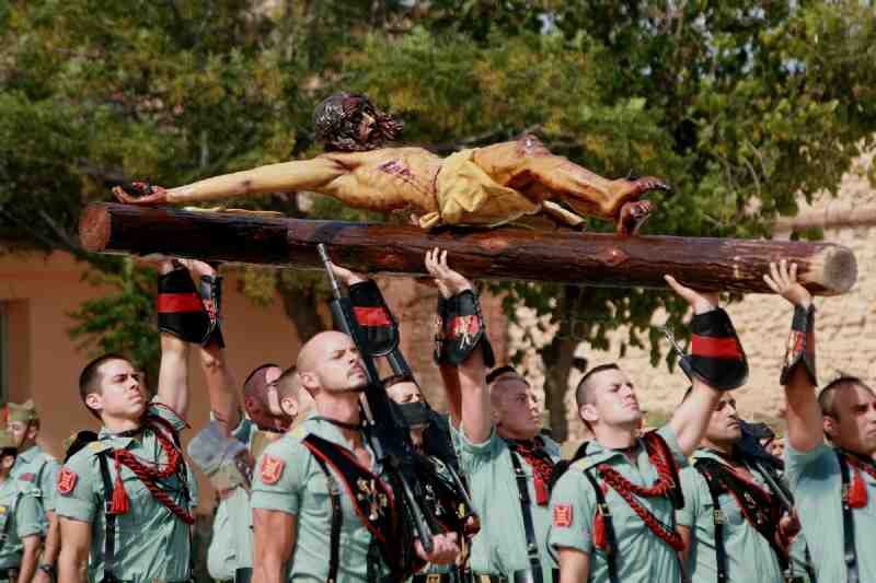 El Tercio Gran Capitán conmemora este sábado el 50 Aniversario de la entrega del Cristo de la Buena Muerte
