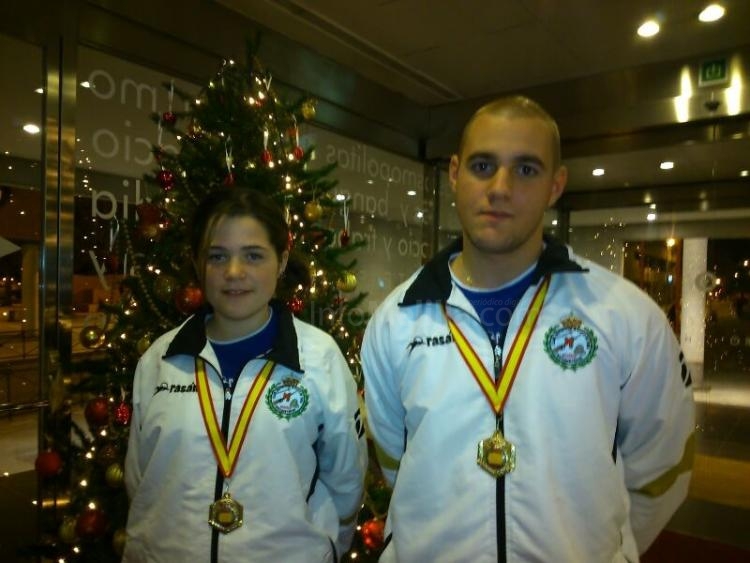 Tiro Campeonato de España junior. Carlos Madolell y Virginia Rico, Campeones en Madrid
