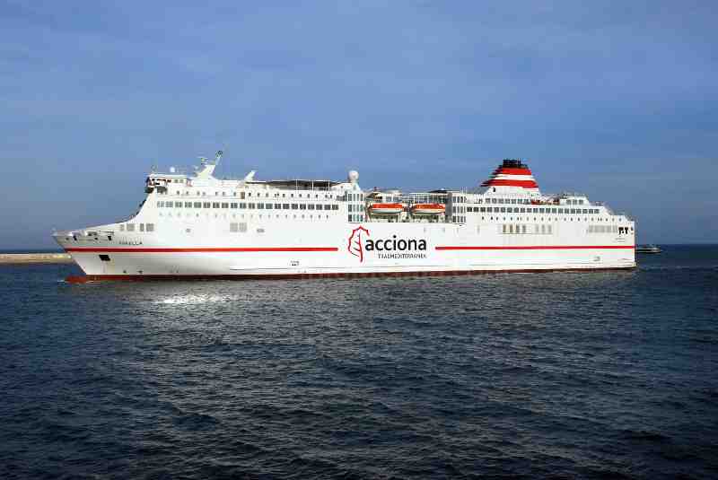 El superferry 'Sorolla' sustituirá al 'Juan J. Sister' durante su parada técnica