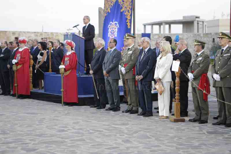 Melilla celebra sus 516 años de españolidad con un novedoso acto en la Plaza de Armas