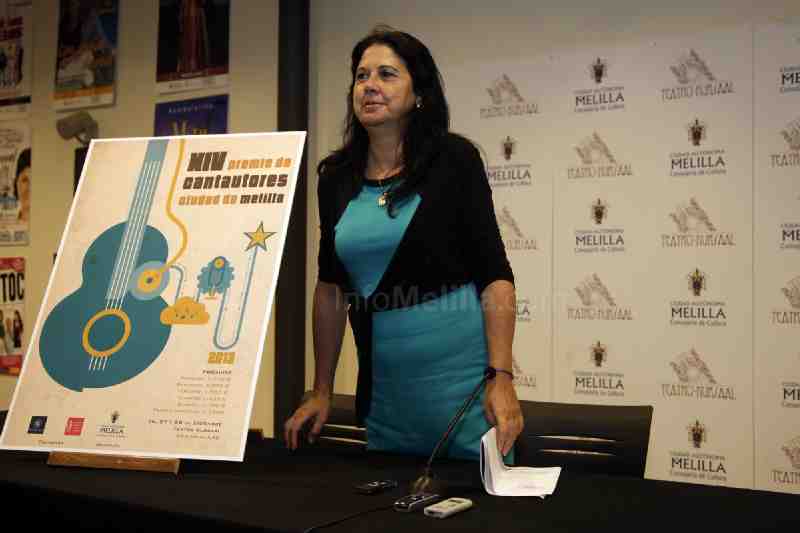 Chocrón presentando la nueva edición de 'Cantautores'